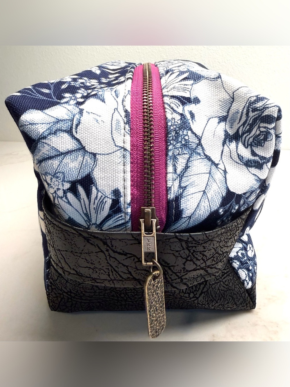 Rebecca Scott Designs Terra Cube Travel & Cosmetic Bag Nightingale Floral